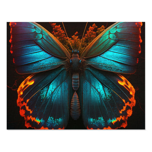 Jigsaw Puzzle (30, 110, 252, 500,1000-Piece) Neon Butterfly Flair 3