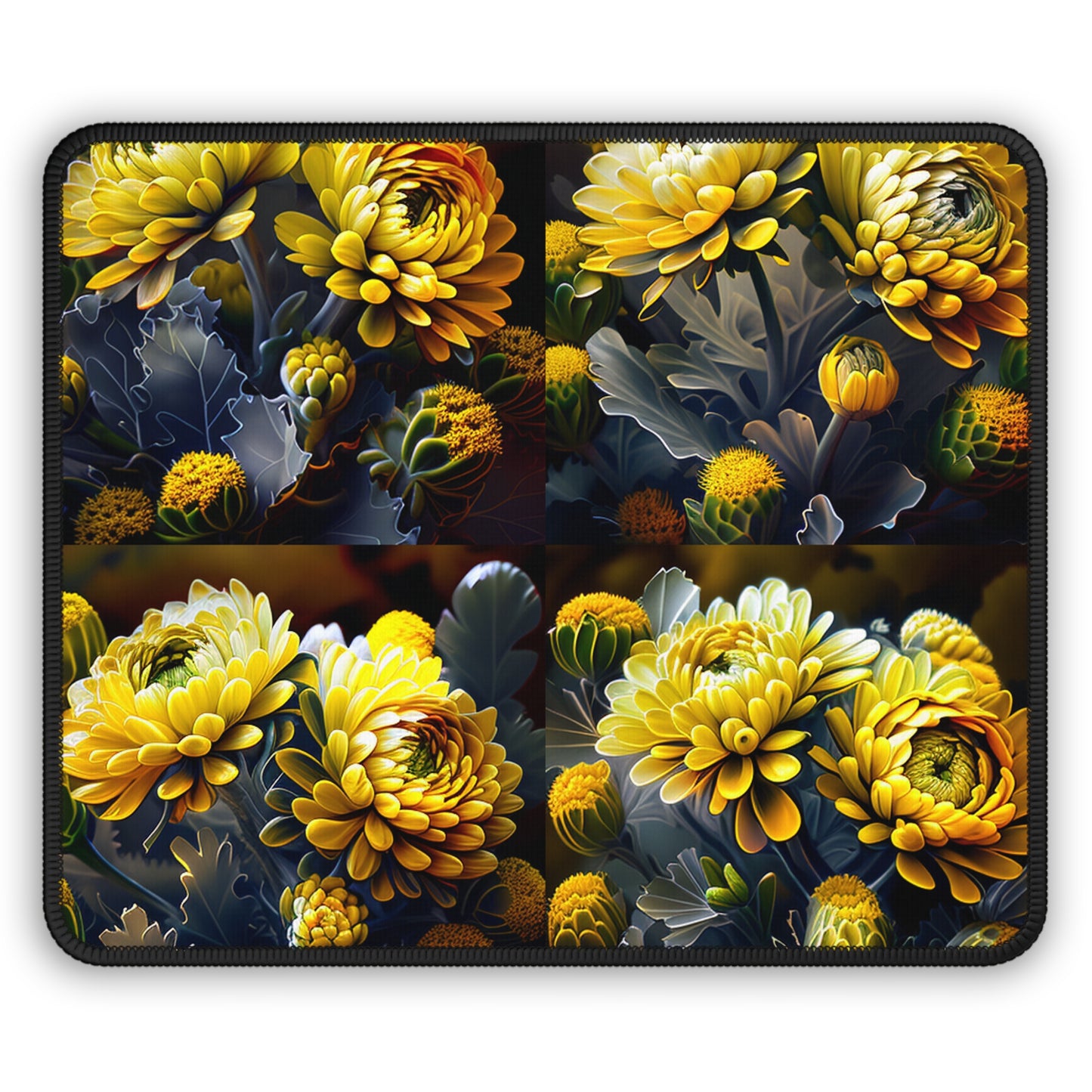 Gaming Mouse Pad  Yellow Hermosas Flores Amarillas 5