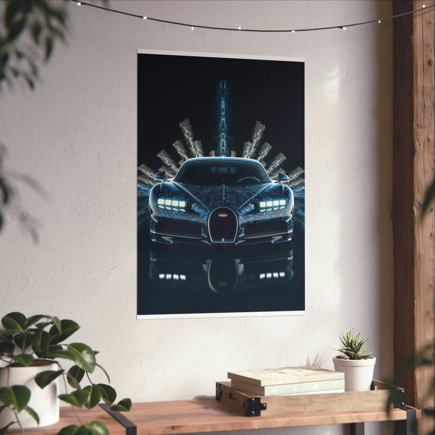 Premium Matte Vertical Posters Hyper Bugatti 2