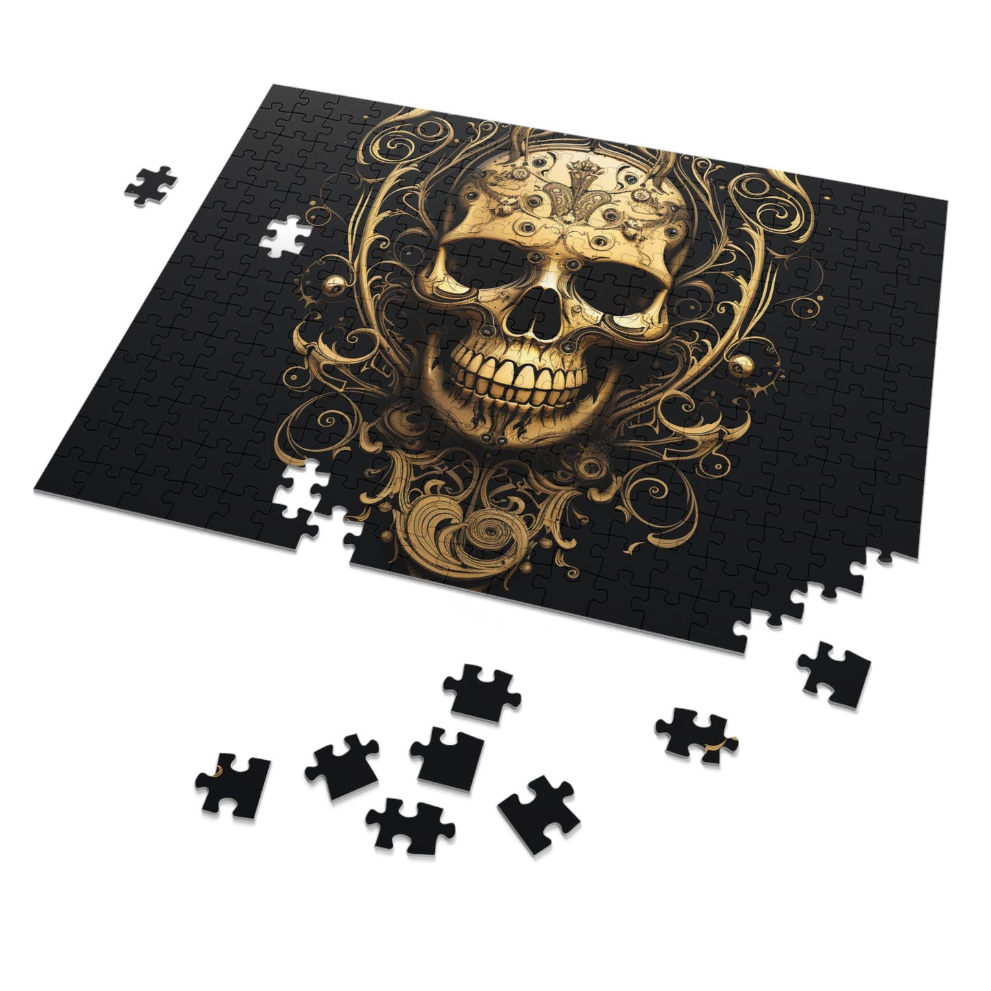Jigsaw Puzzle (30, 110, 252, 500,1000-Piece) Skull Treble Clef 3