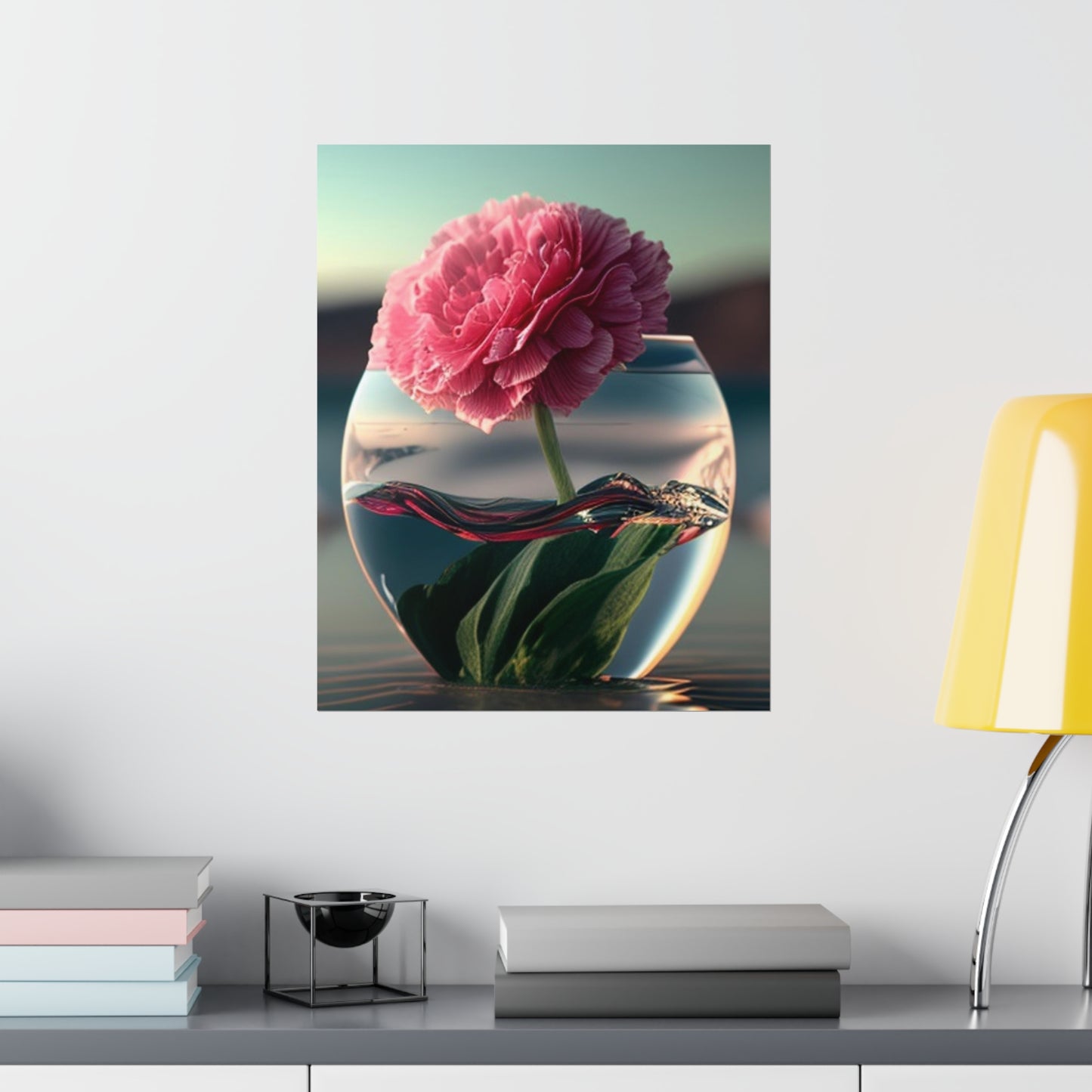 Premium Matte Vertical Posters Carnation 2