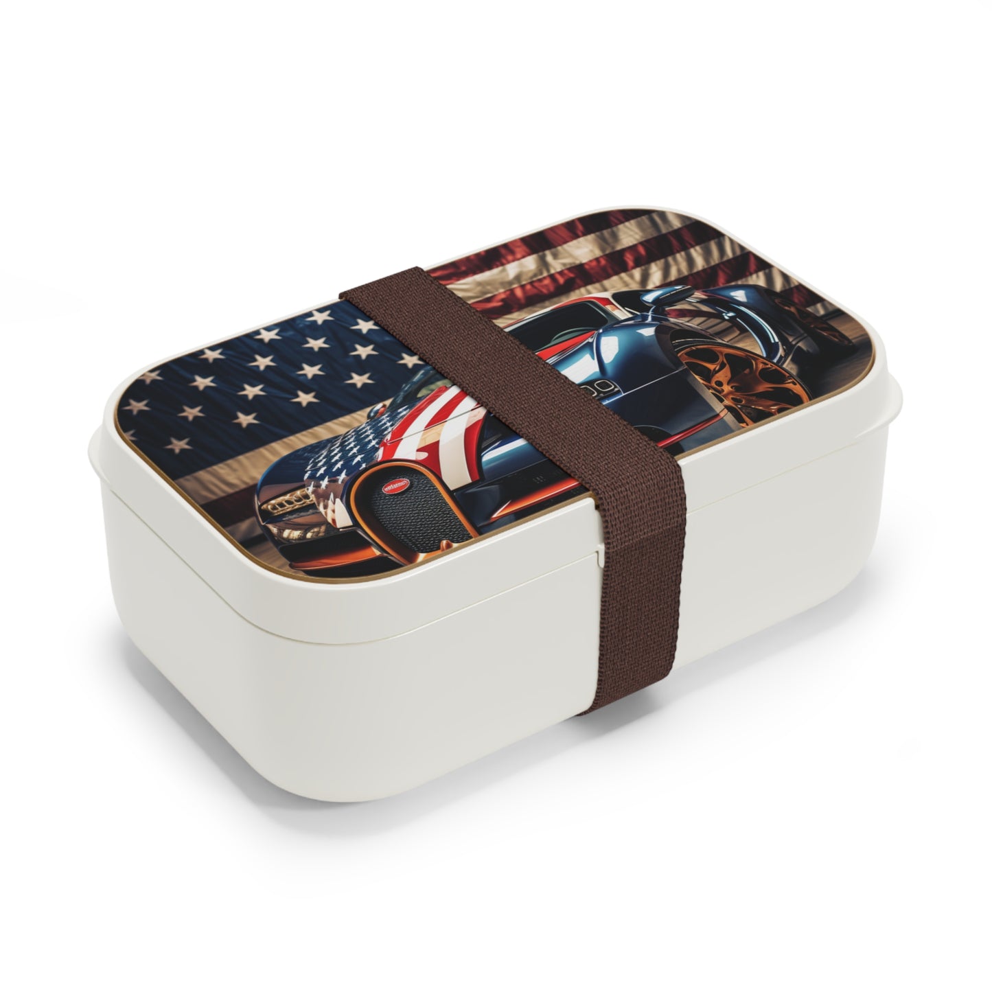 Bento Lunch Box Bugatti Flag American 4