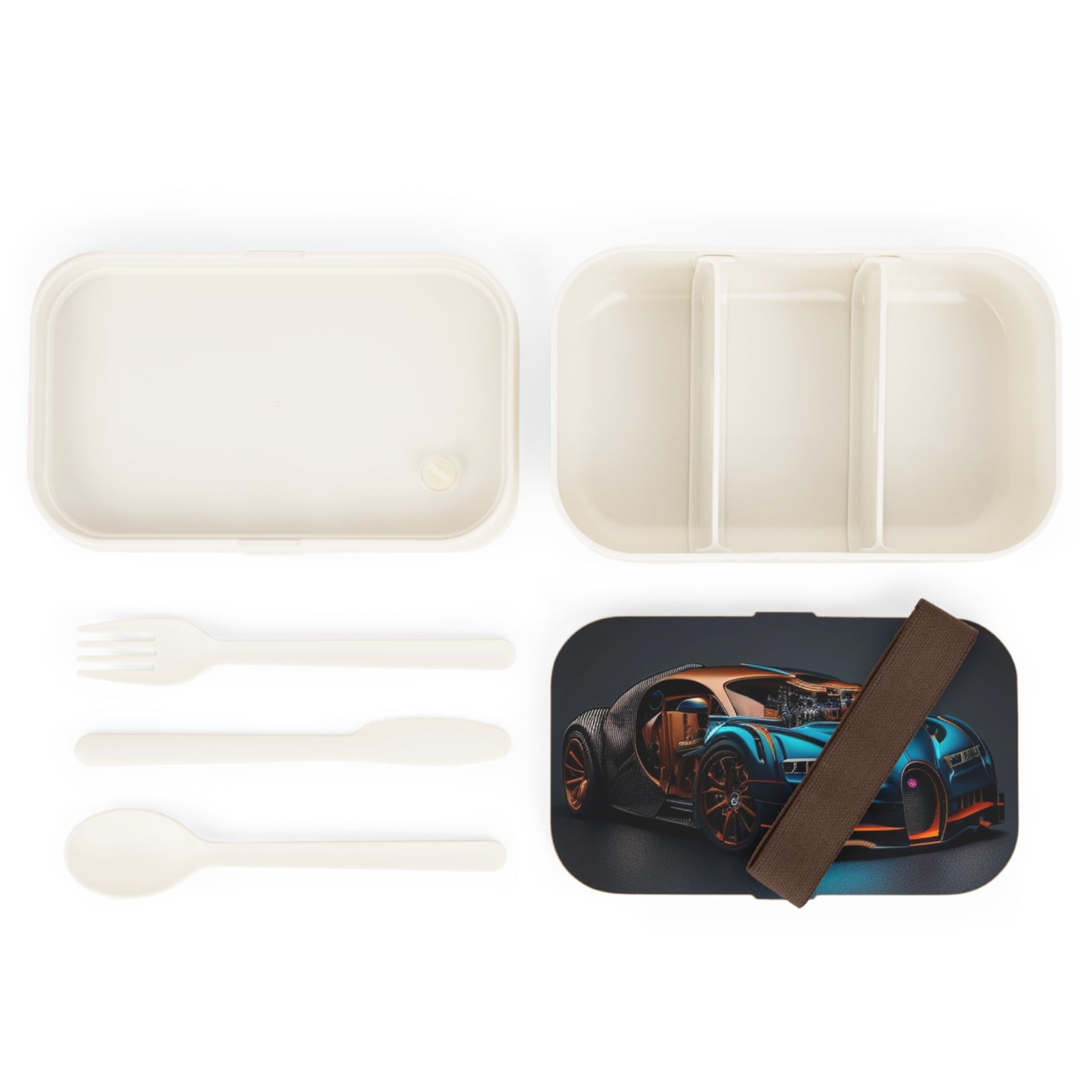 Bento Lunch Box Bugatti Blue 4