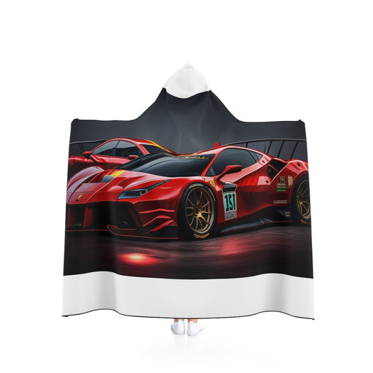 Hooded Blanket Ferrari Red 2