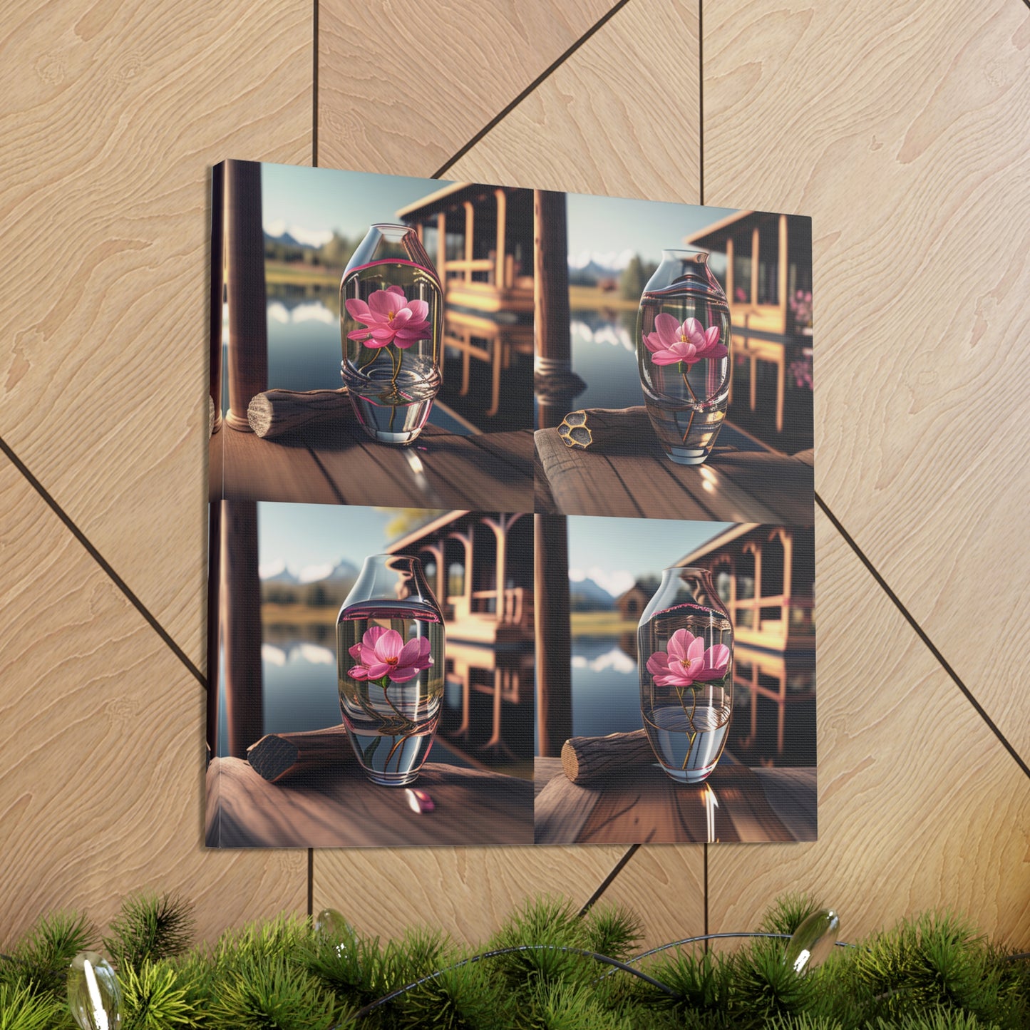 Canvas Gallery Wraps Pink Magnolia 5