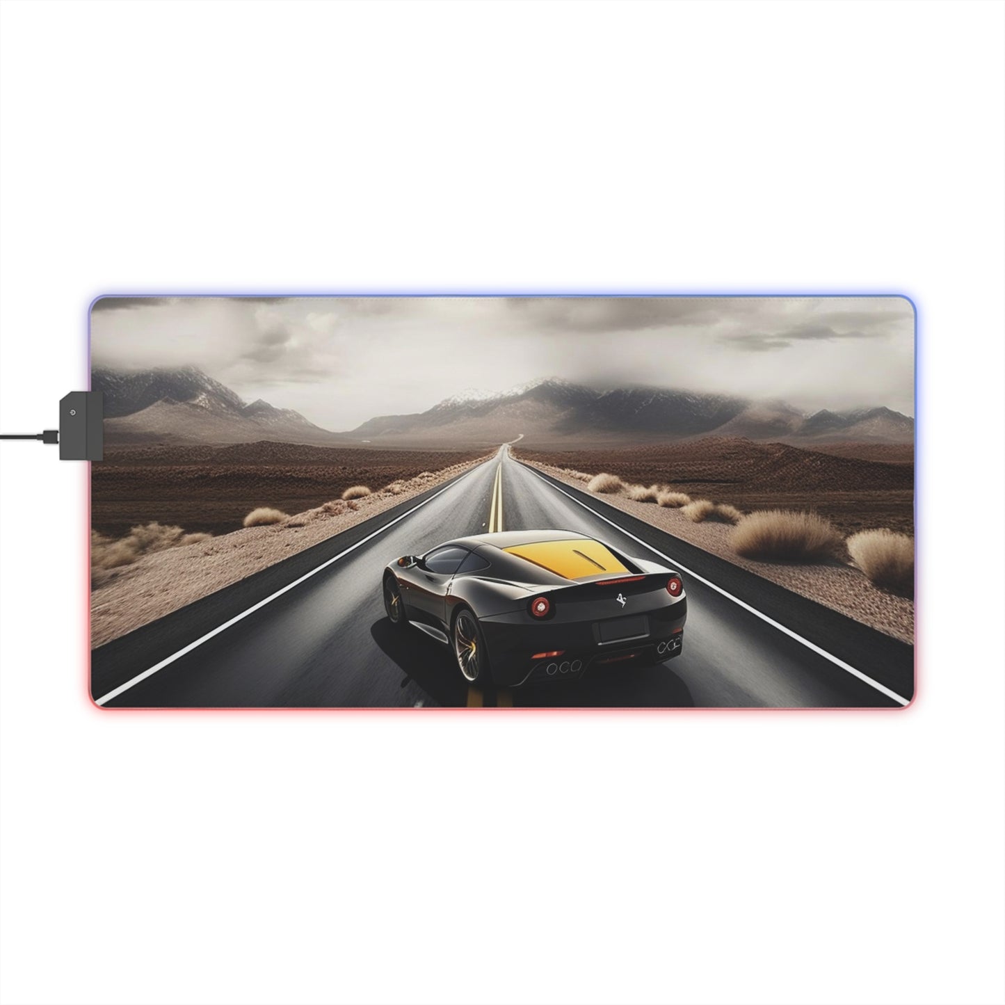 LED Gaming Mouse Pad Ferrari Road 4