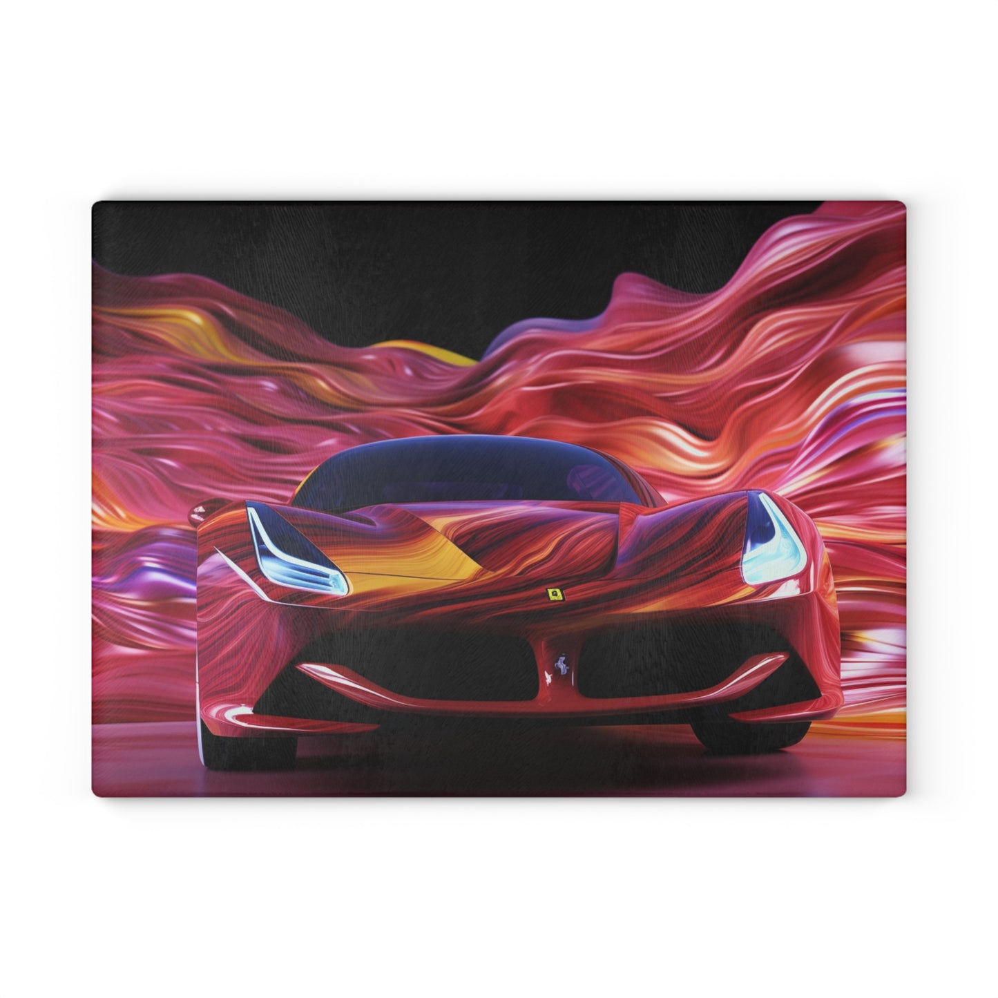 Glass Cutting Board Ferrari Water Fusion 3