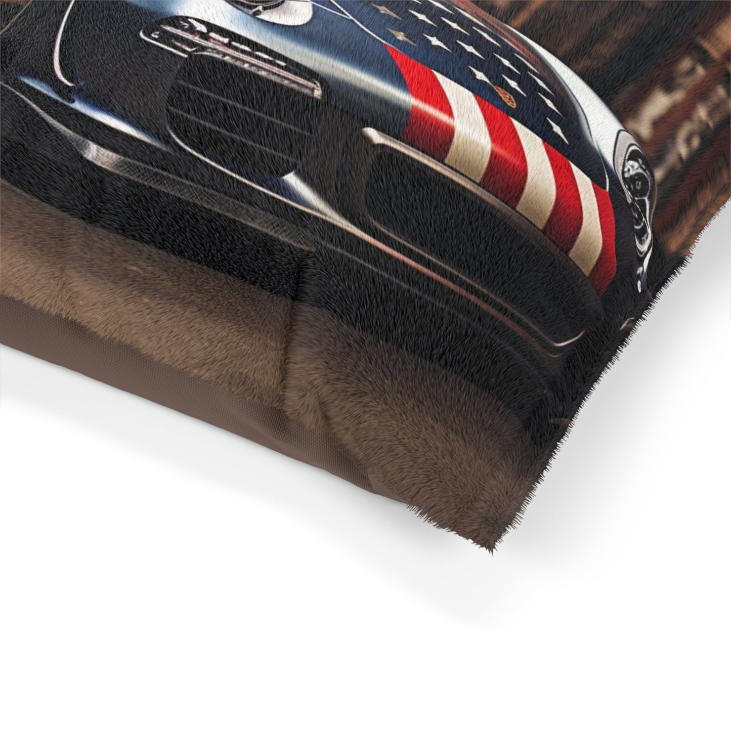 Pet Bed American Flag Porsche 1