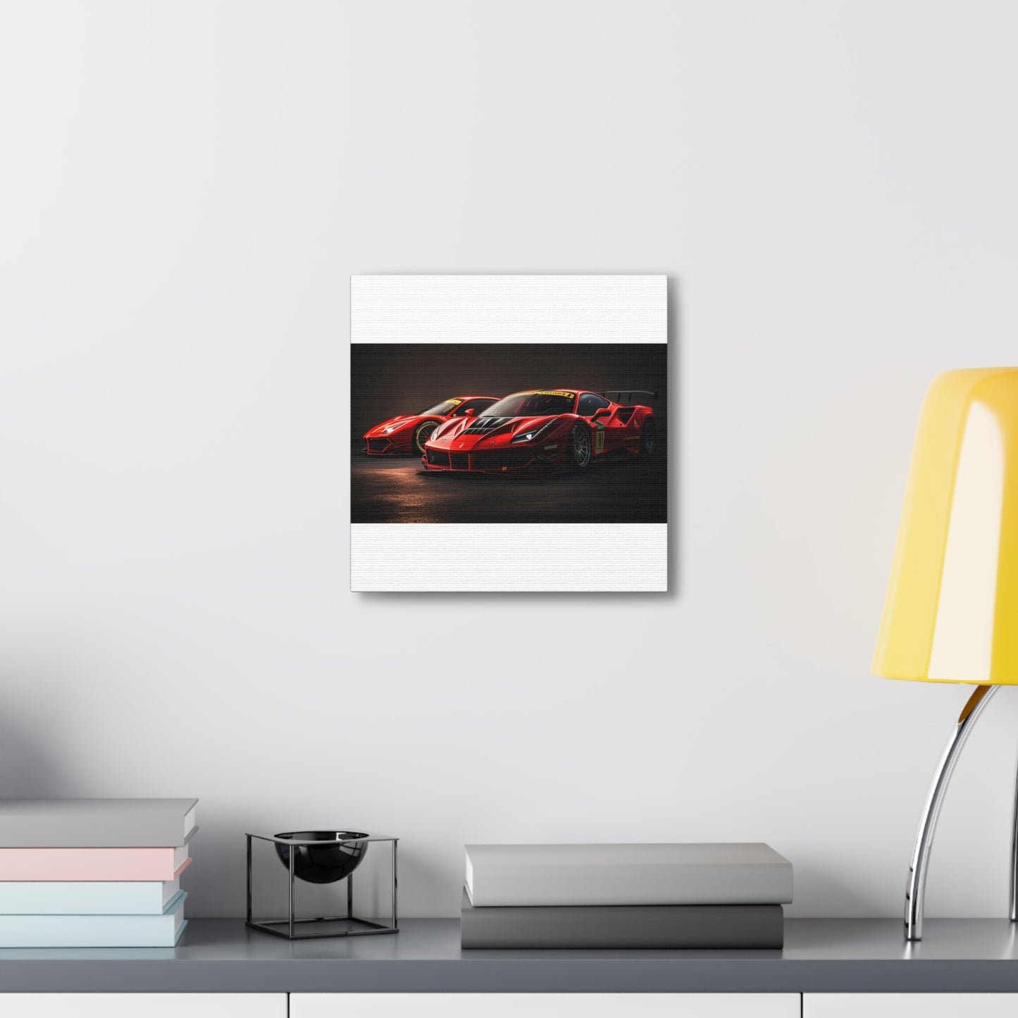 Canvas Gallery Wraps Ferrari Red 4