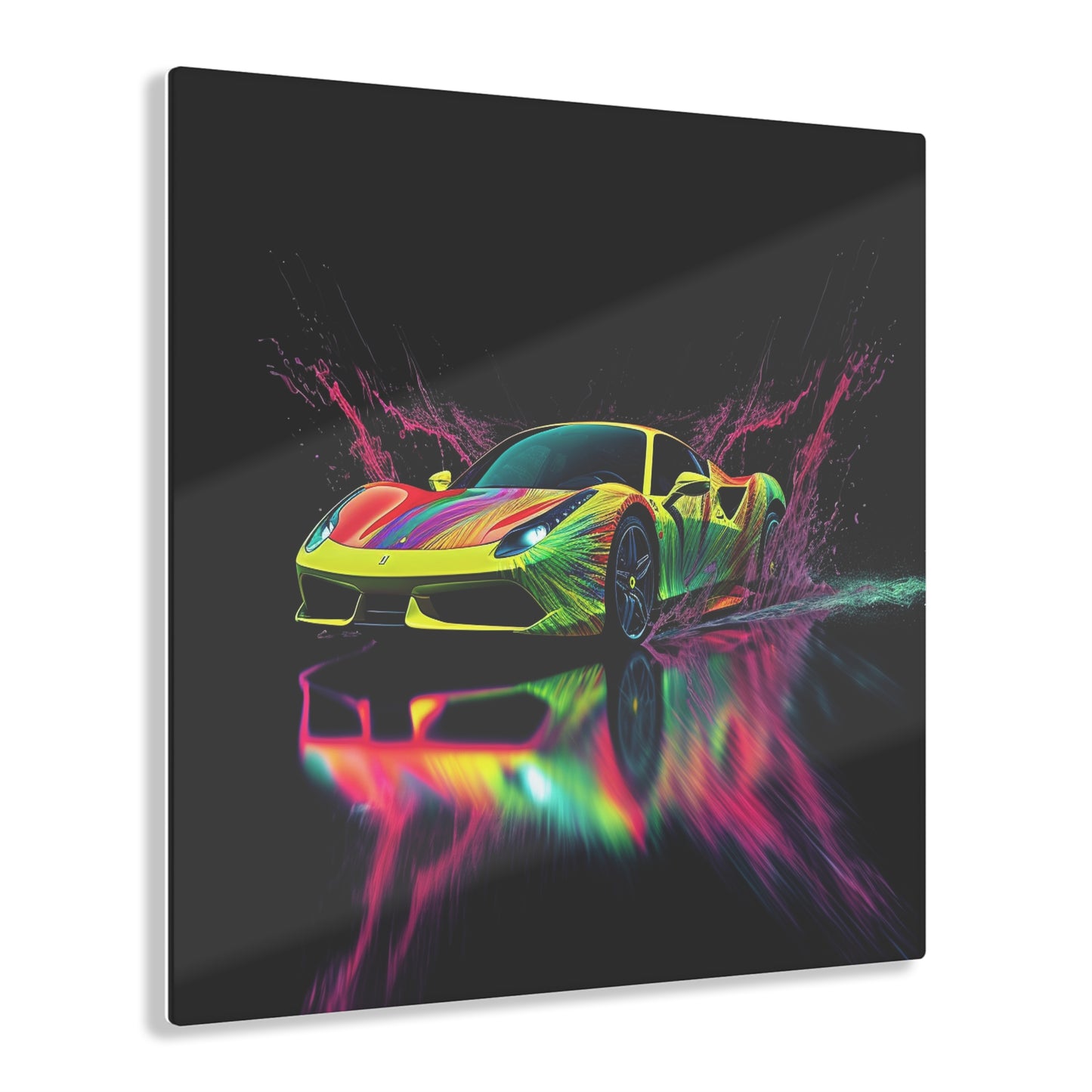 Acrylic Prints Ferrari Fusion Water 2