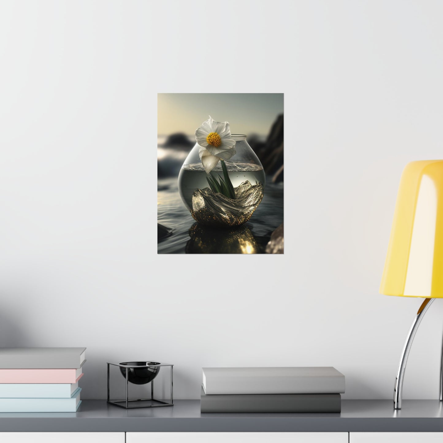 Premium Matte Vertical Posters Daffodil 1