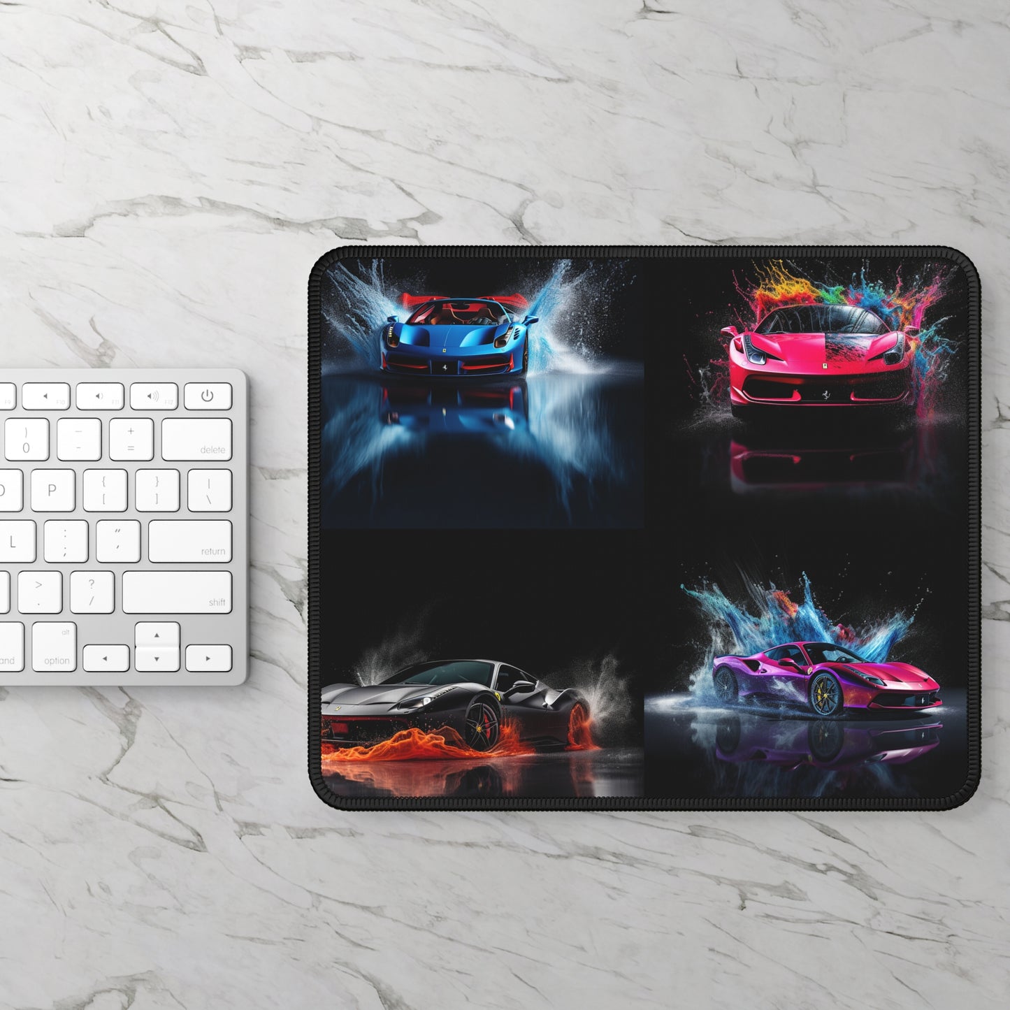 Gaming Mouse Pad  Ferrari Water Splash 5