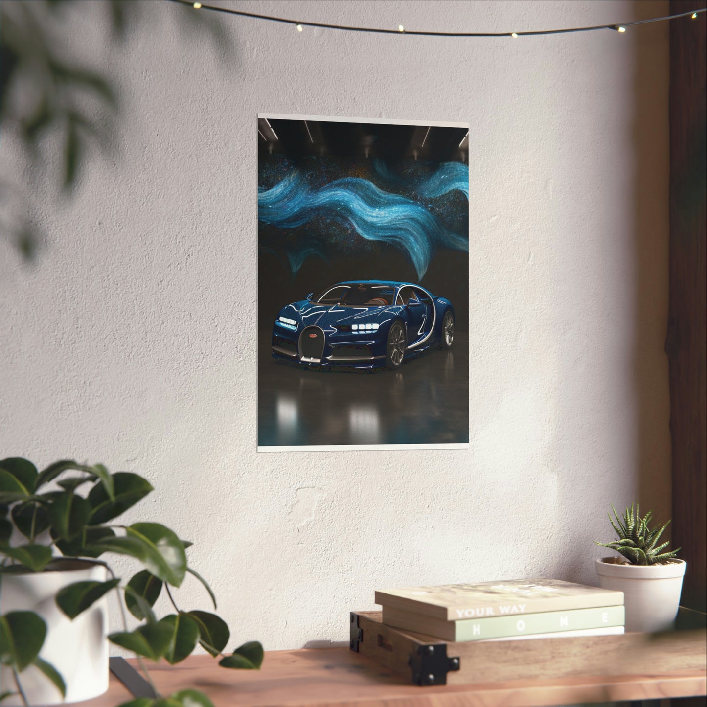 Premium Matte Vertical Posters Hyper Bugatti 3