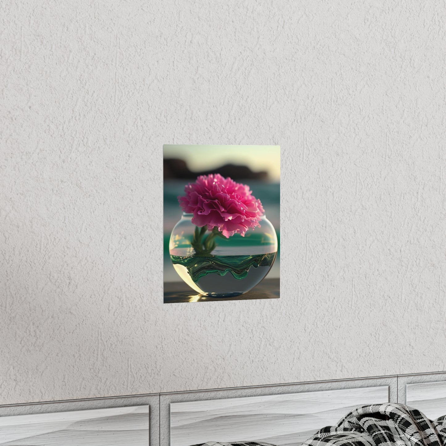 Premium Matte Vertical Posters Carnation 3