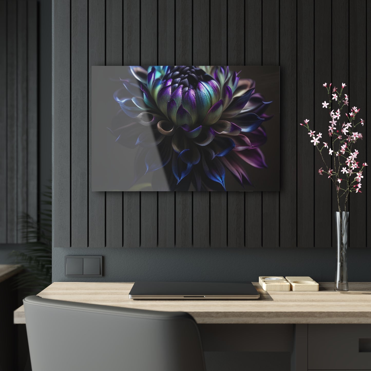 Acrylic Prints Dahlia Purple 4