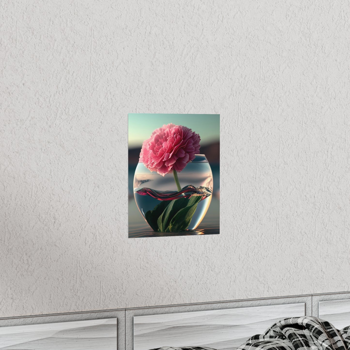 Premium Matte Vertical Posters Carnation 2