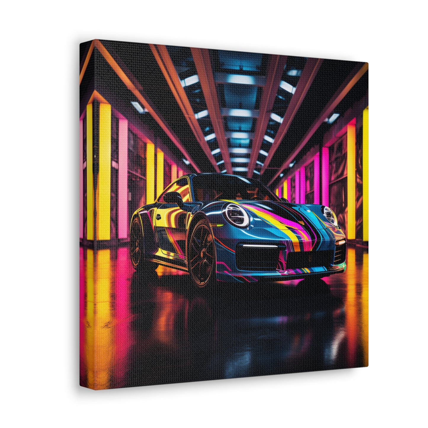 Canvas Gallery Wraps Macro Porsche 1