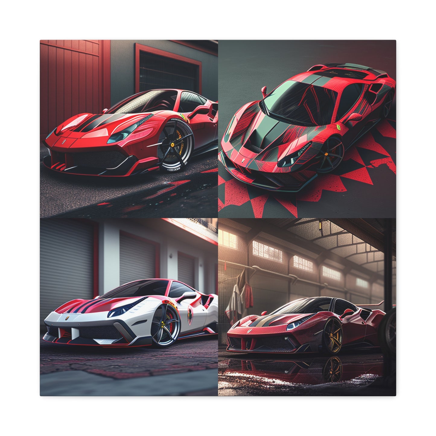 Canvas Gallery Wraps Ferrari Hyper 5