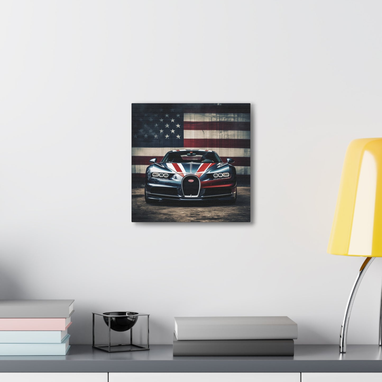 Canvas Gallery Wraps Bugatti Flag 2