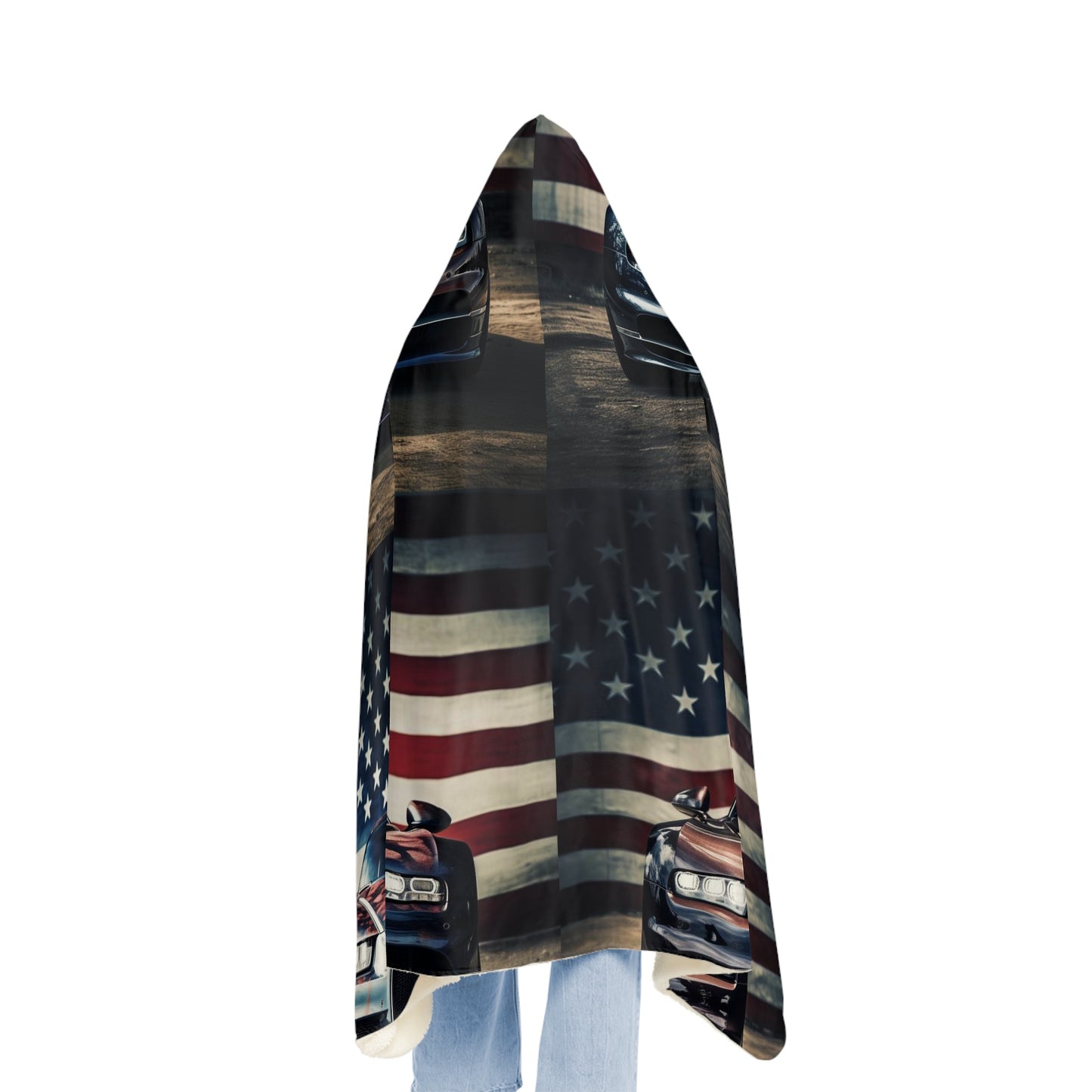 Snuggle Hooded Blanket Bugatti Flag 5