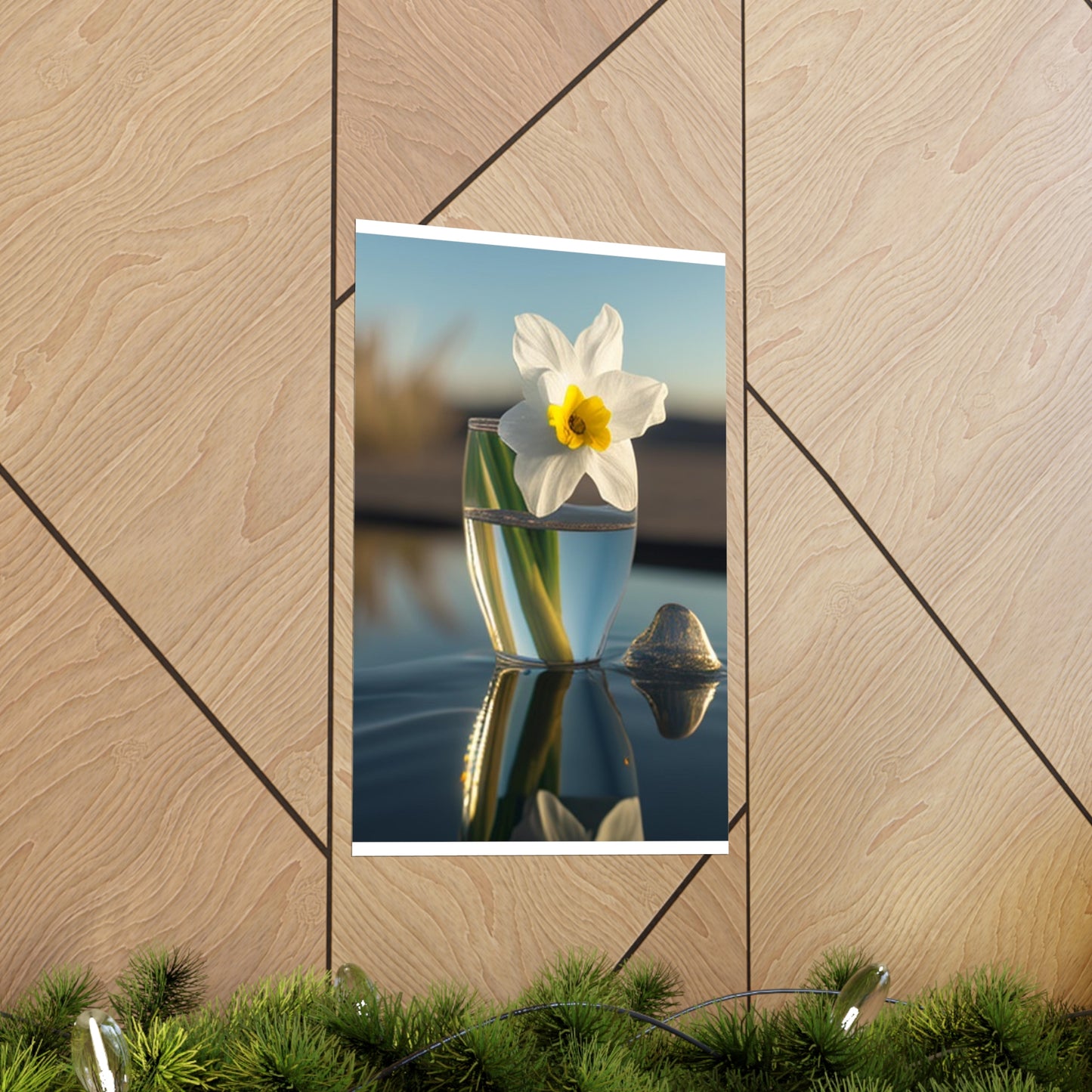 Premium Matte Vertical Posters Daffodil 4