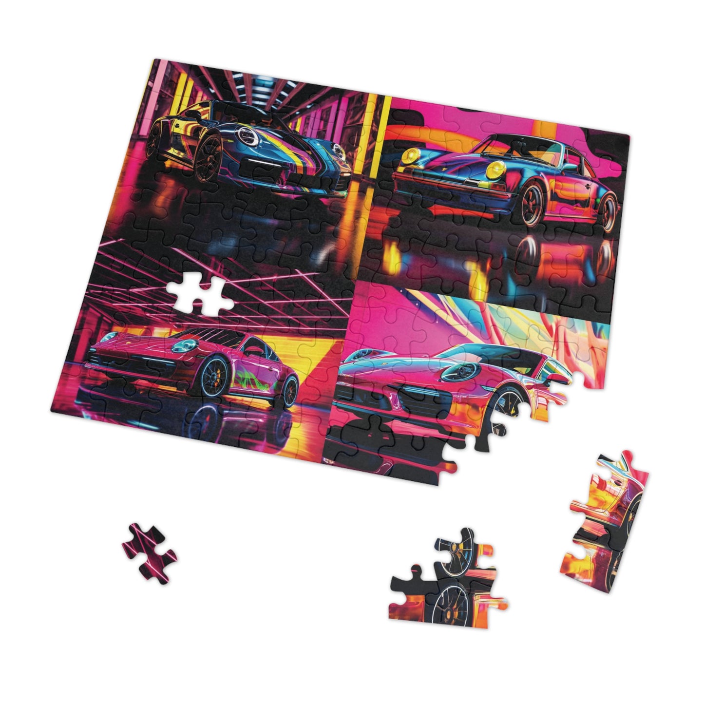Jigsaw Puzzle (30, 110, 252, 500,1000-Piece) Macro Porsche 5