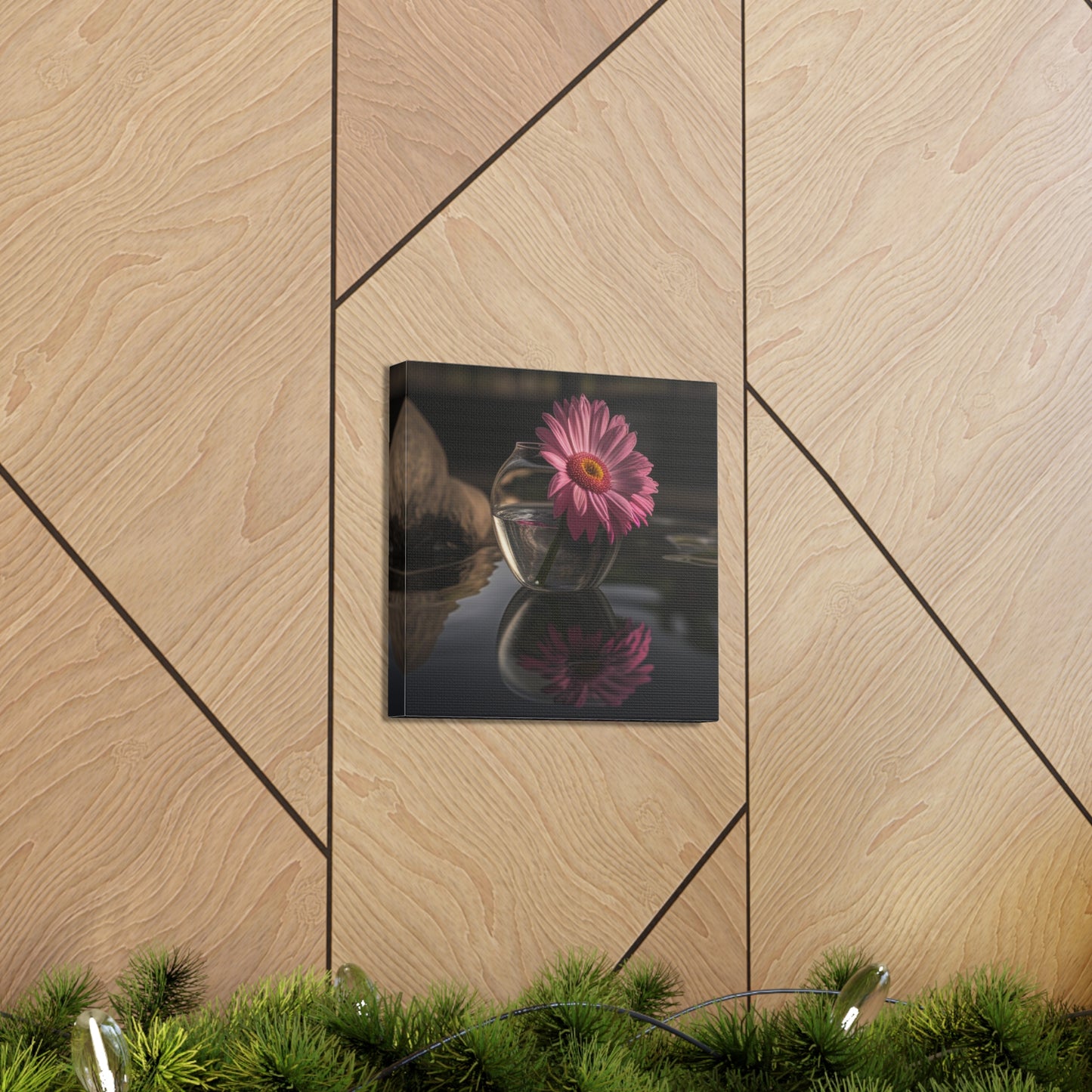 Canvas Gallery Wraps Pink Daisy 2