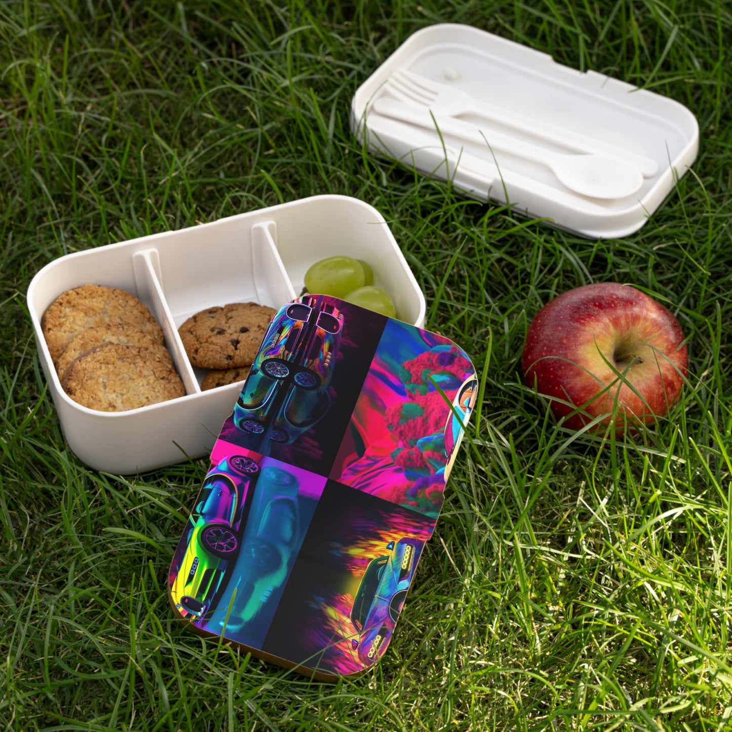 Bento Lunch Box Florescent Bugatti Flair 5