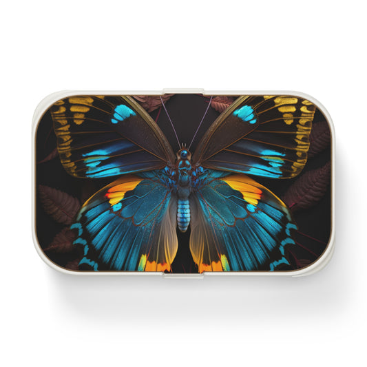 Bento Lunch Box Neon Butterfly Flair 1