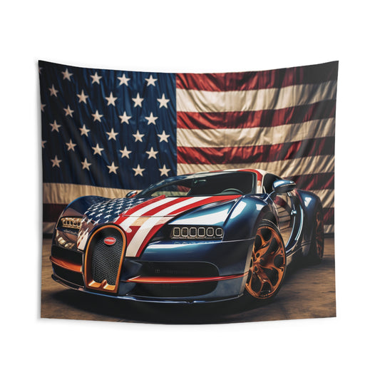 Indoor Wall Tapestries Bugatti Flag American 4