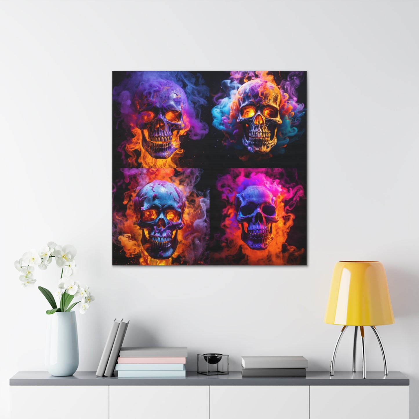 Canvas Gallery Wraps Macro Skull 5