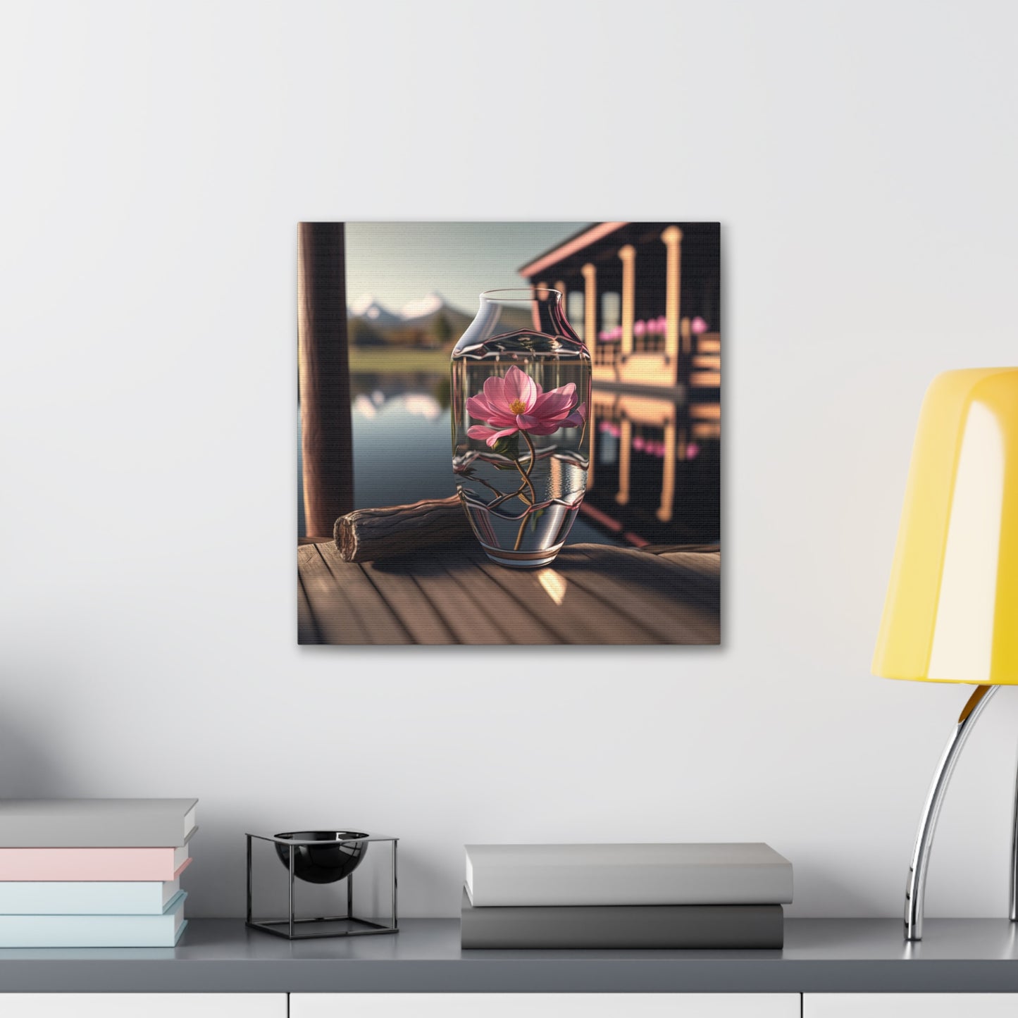 Canvas Gallery Wraps Pink Magnolia 1