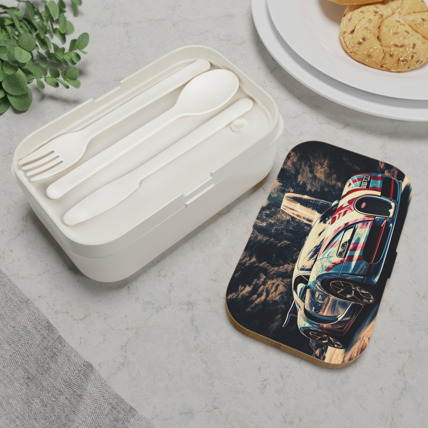Bento Lunch Box Bugatti Waterfall 1