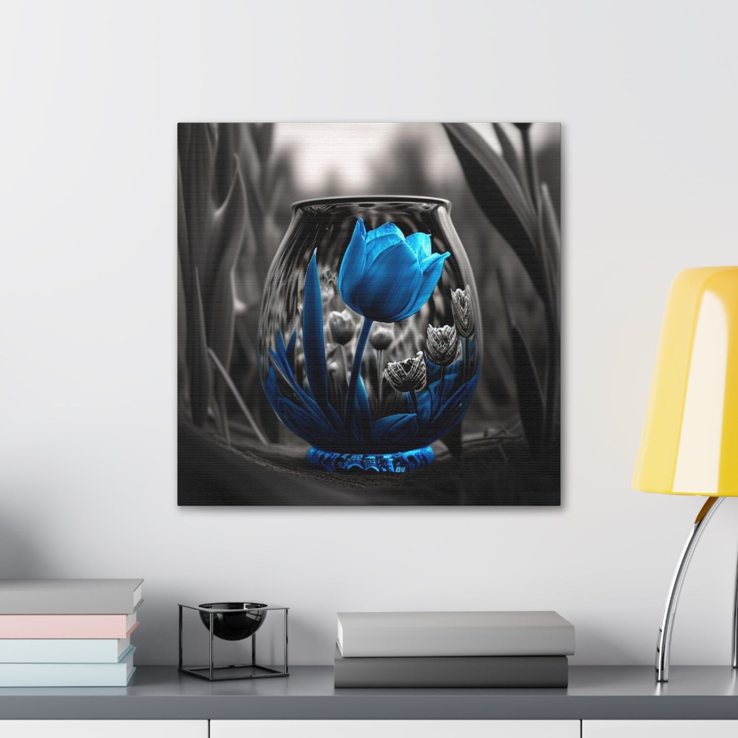 Canvas Gallery Wraps Tulip Blue 4