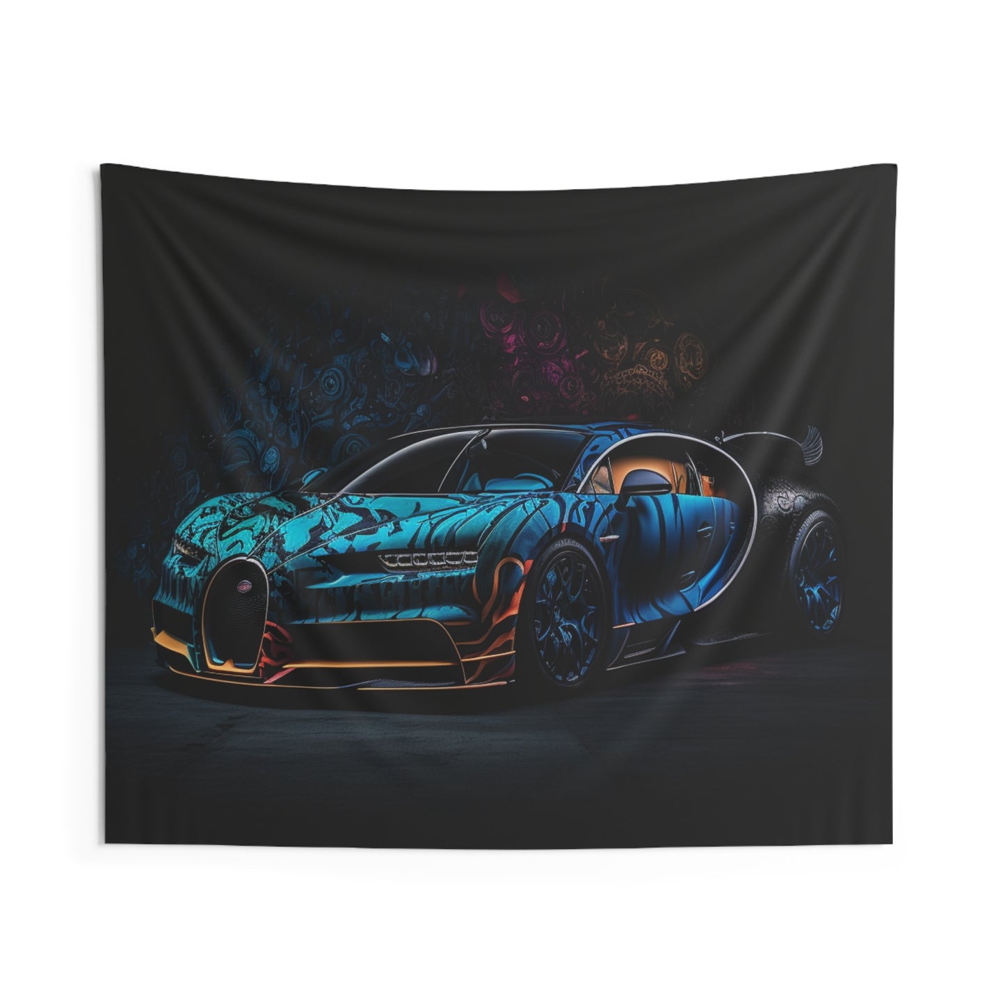 Indoor Wall Tapestries Bugatti Blue 3