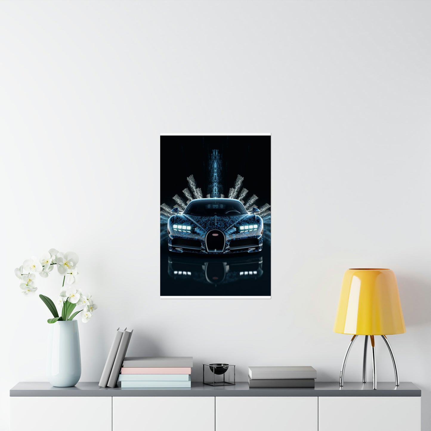 Premium Matte Vertical Posters Hyper Bugatti 2