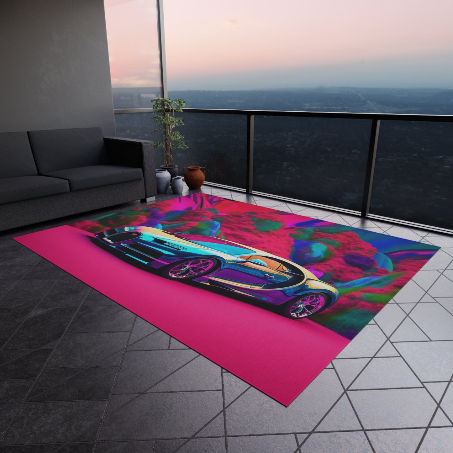 Outdoor Rug  Florescent Bugatti Flair 4