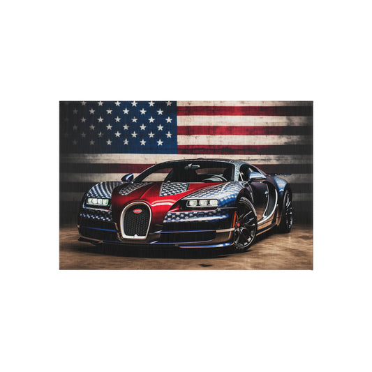 Outdoor Rug  Bugatti American Flag 1