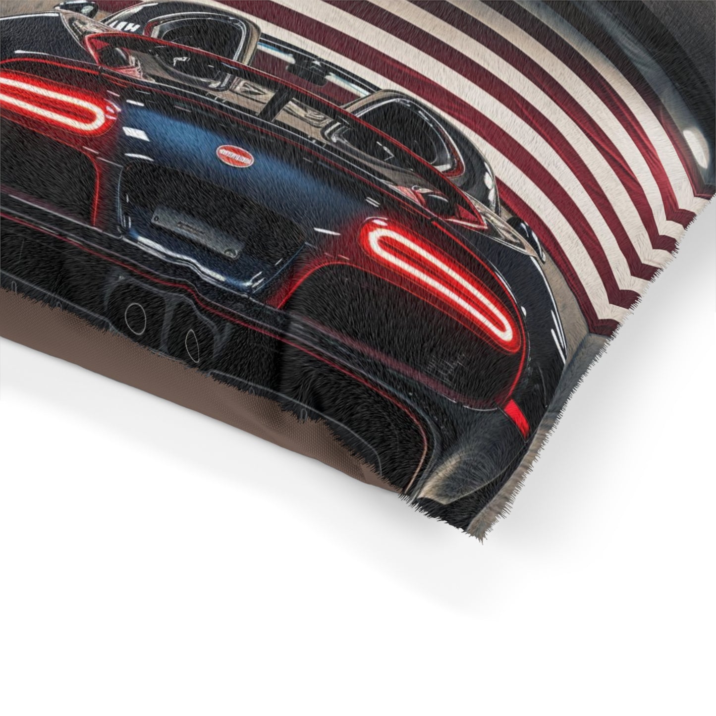 Pet Bed American Flag Background Bugatti 5