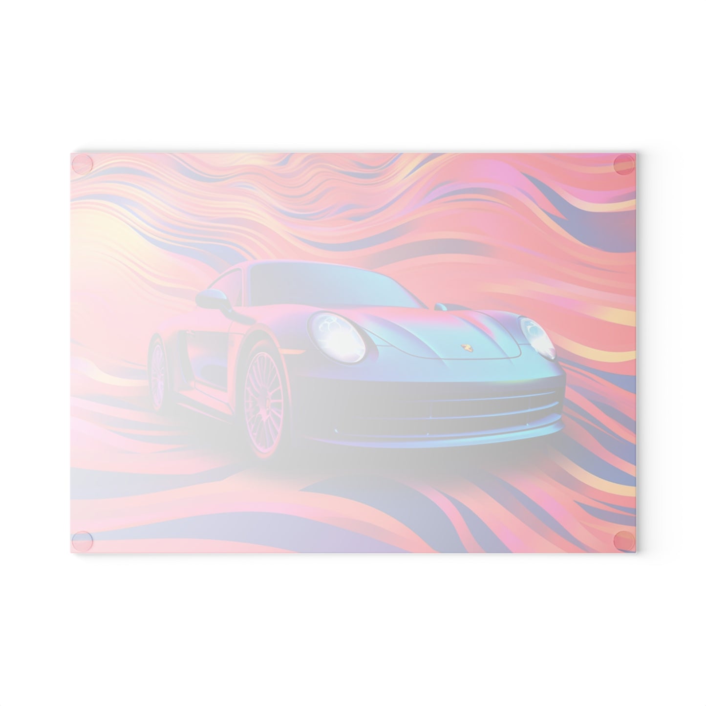 Glass Cutting Board Porsche Water Fusion 3