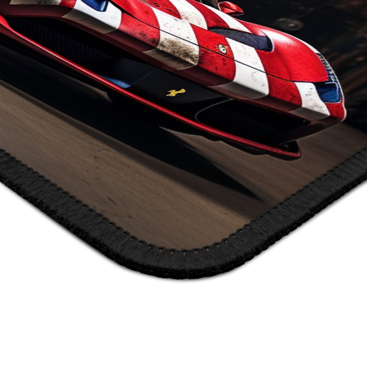 Gaming Mouse Pad  American Flag Farrari 2