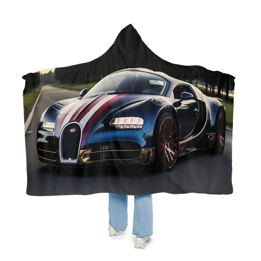 Snuggle Hooded Blanket Bugatti Flag American 1
