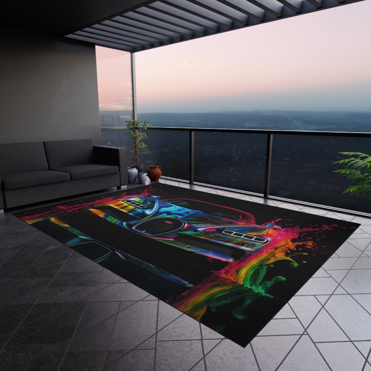 Outdoor Rug  Bugatti Water 4