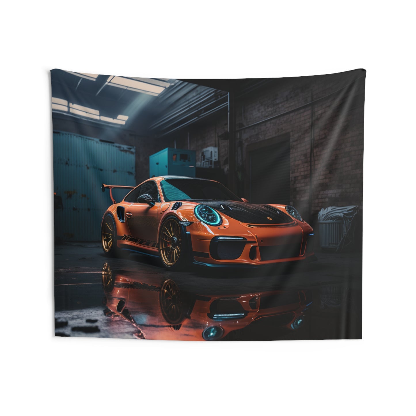 Indoor Wall Tapestries Porsche Color 1