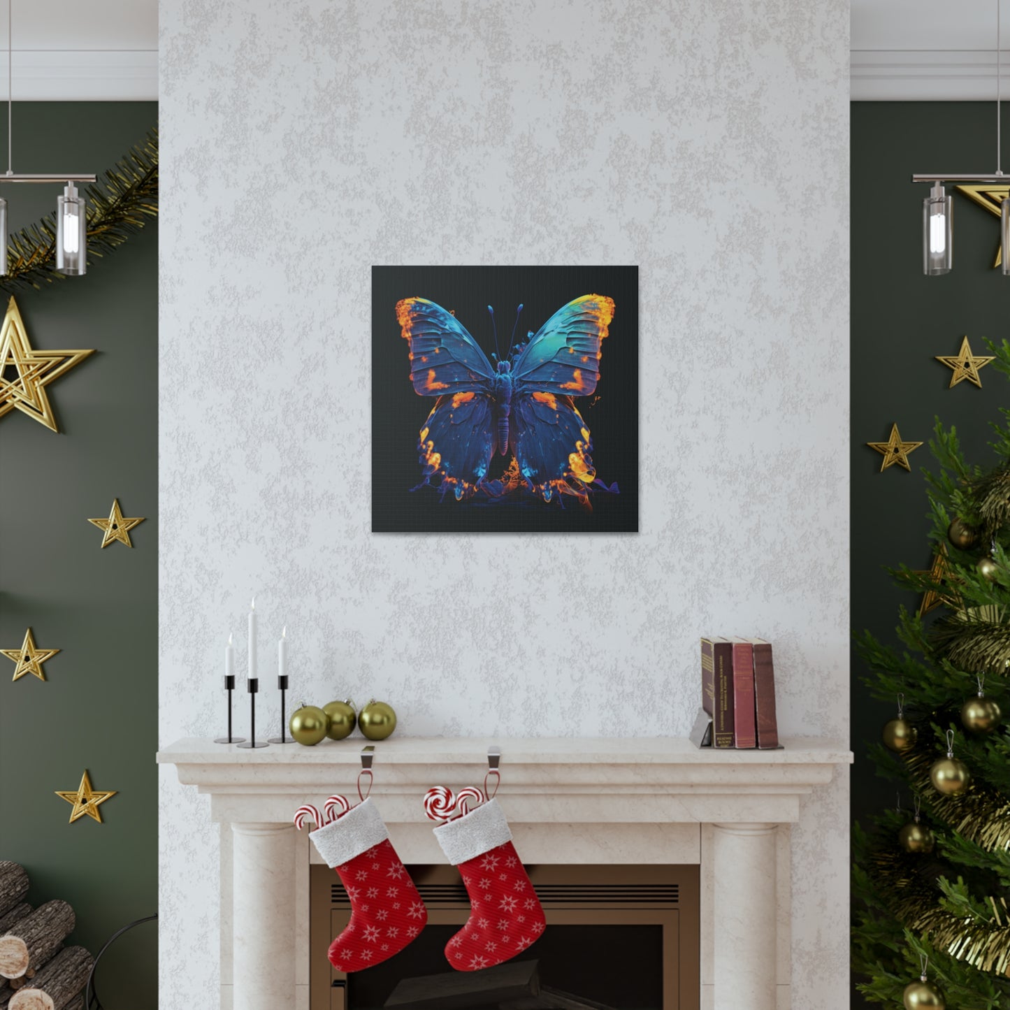 Canvas Gallery Wraps Thermal Butterfly 3