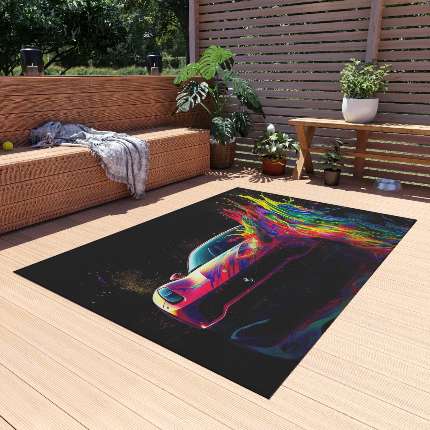 Outdoor Rug  Ferrari Fusion Water 3