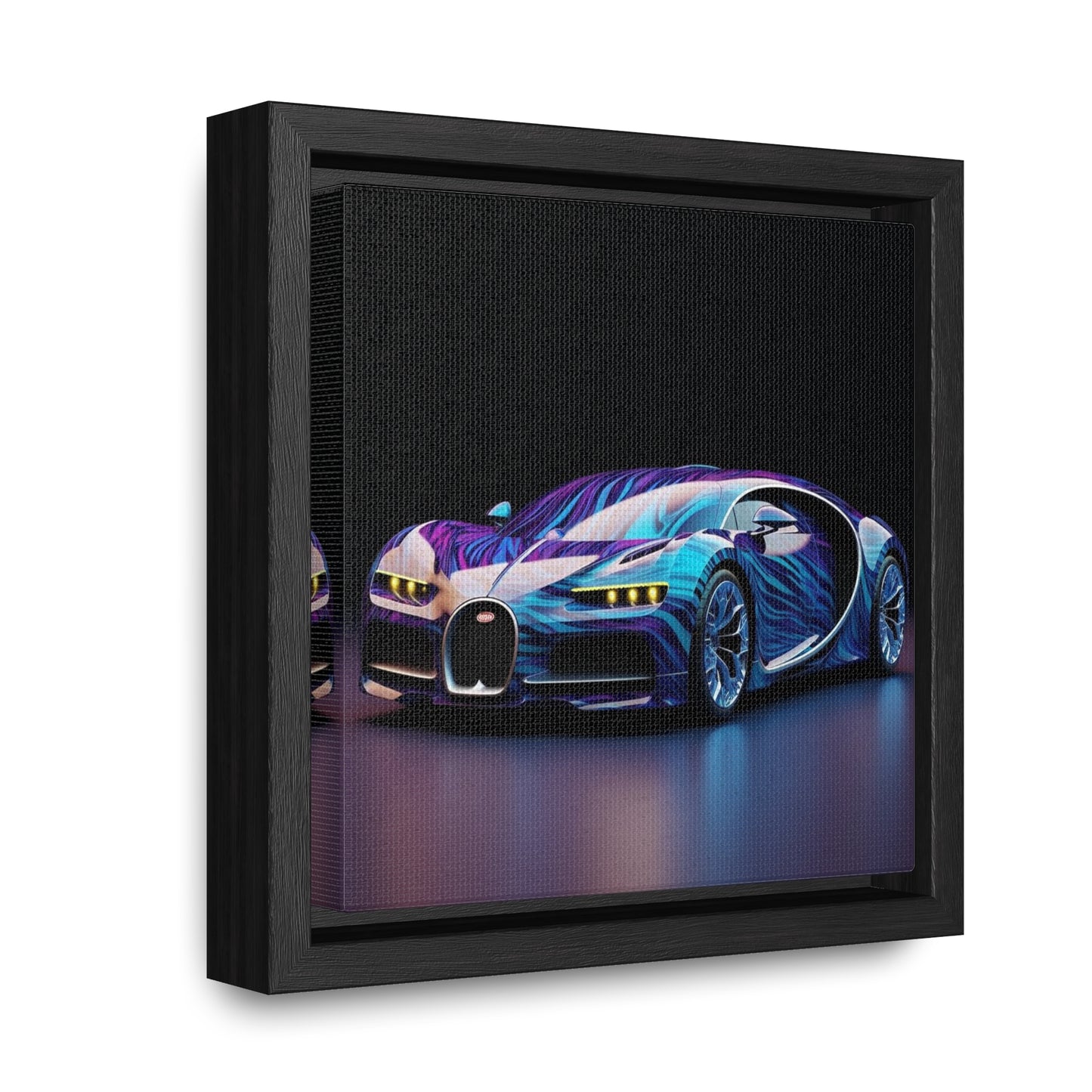 Gallery Canvas Wraps, Square Frame Bugatti Abstract Flair 3