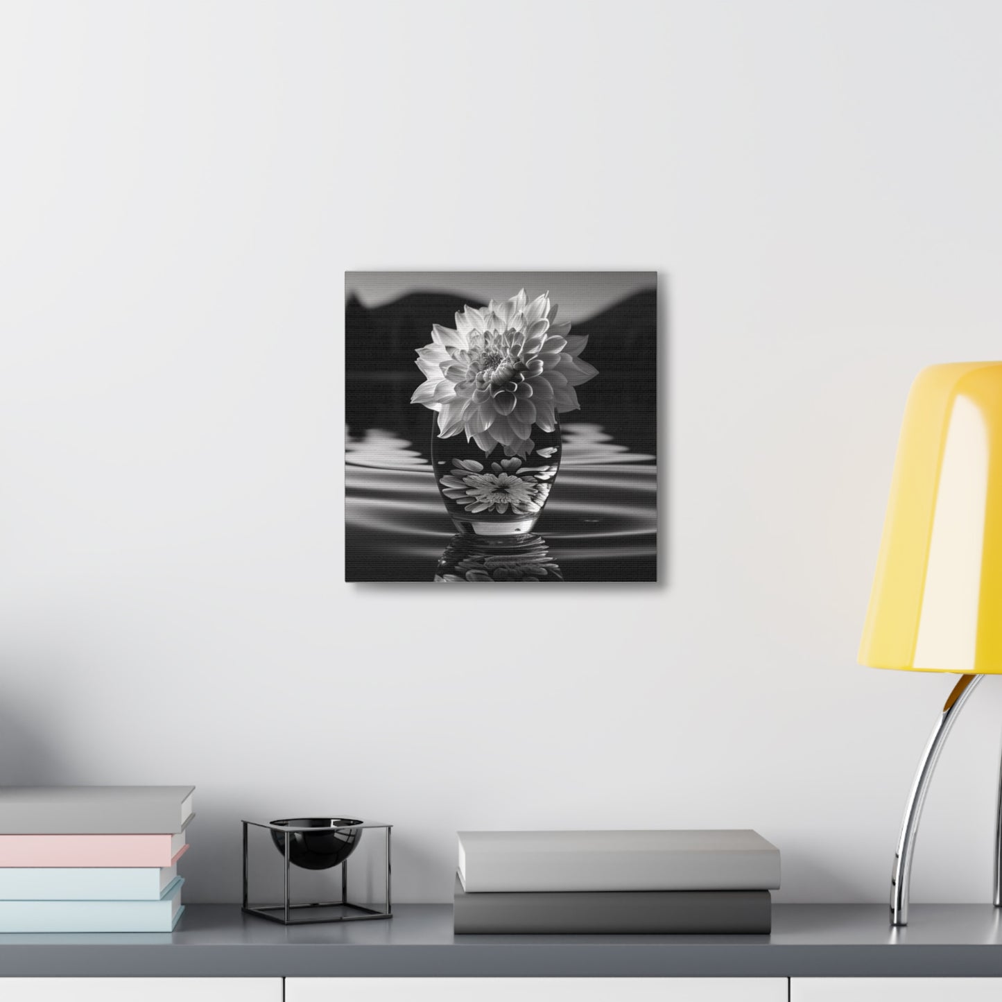 Canvas Gallery Wraps White Dahlia 4