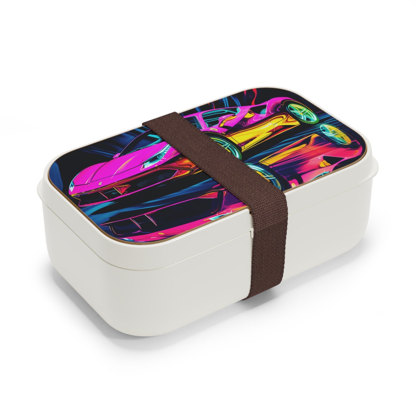Bento Lunch Box Pink Macro Ferrari 3