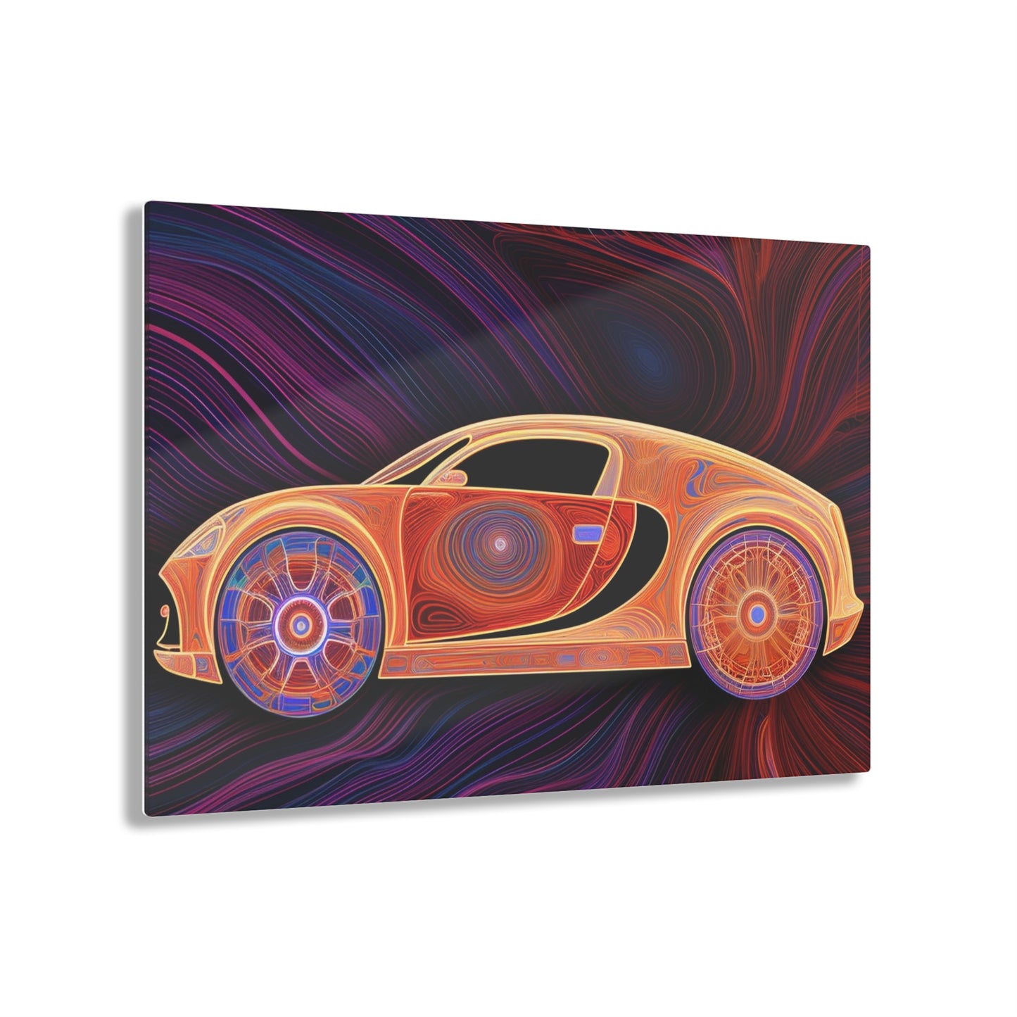 Acrylic Prints Bugatti Abstract Concept 2